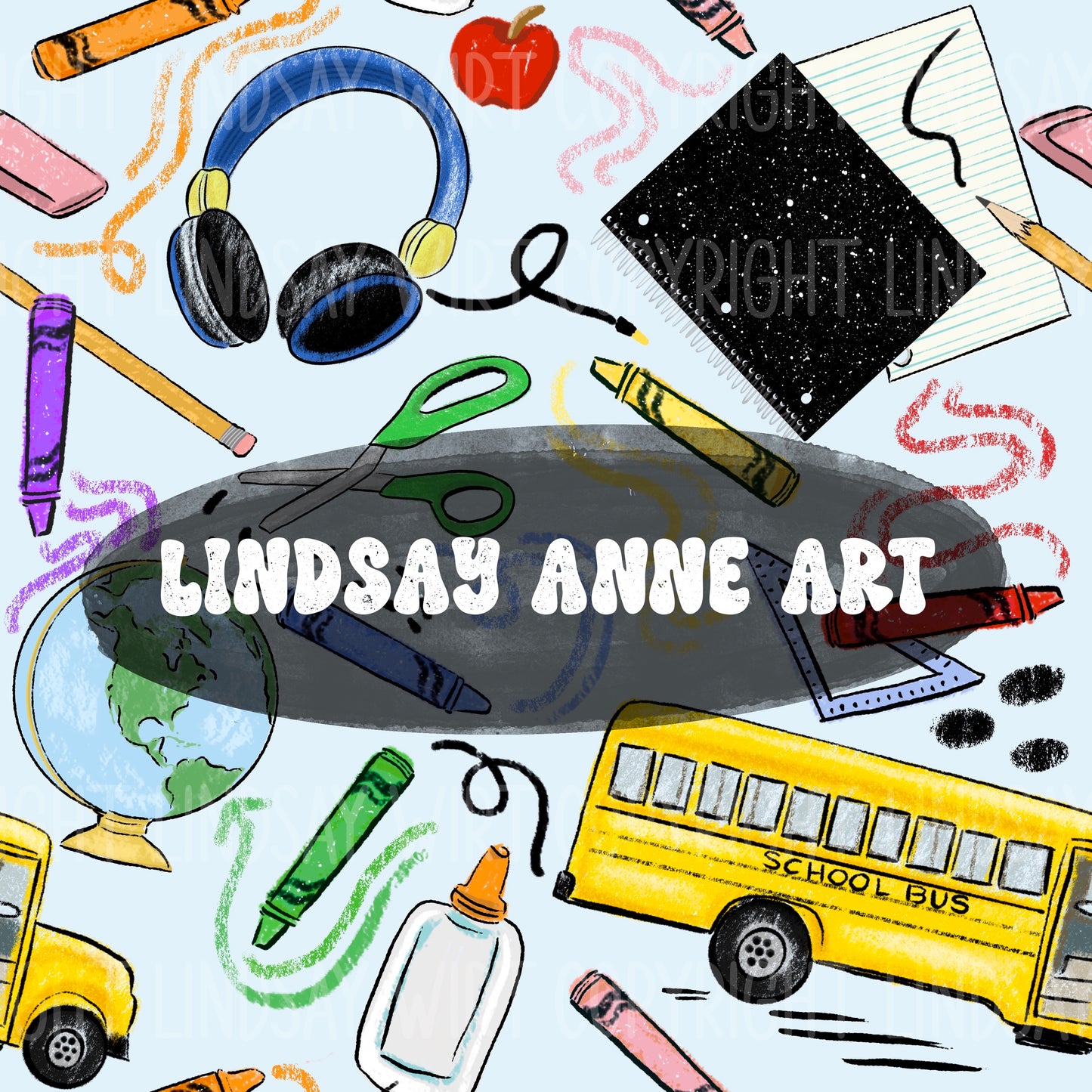 Class and Crayons - Sky at recess