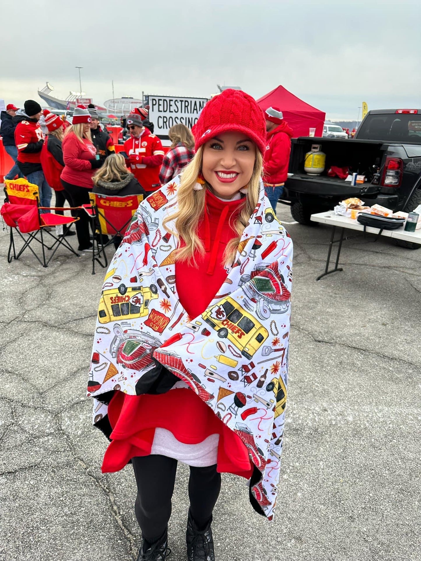 KC Tailgate blanket
