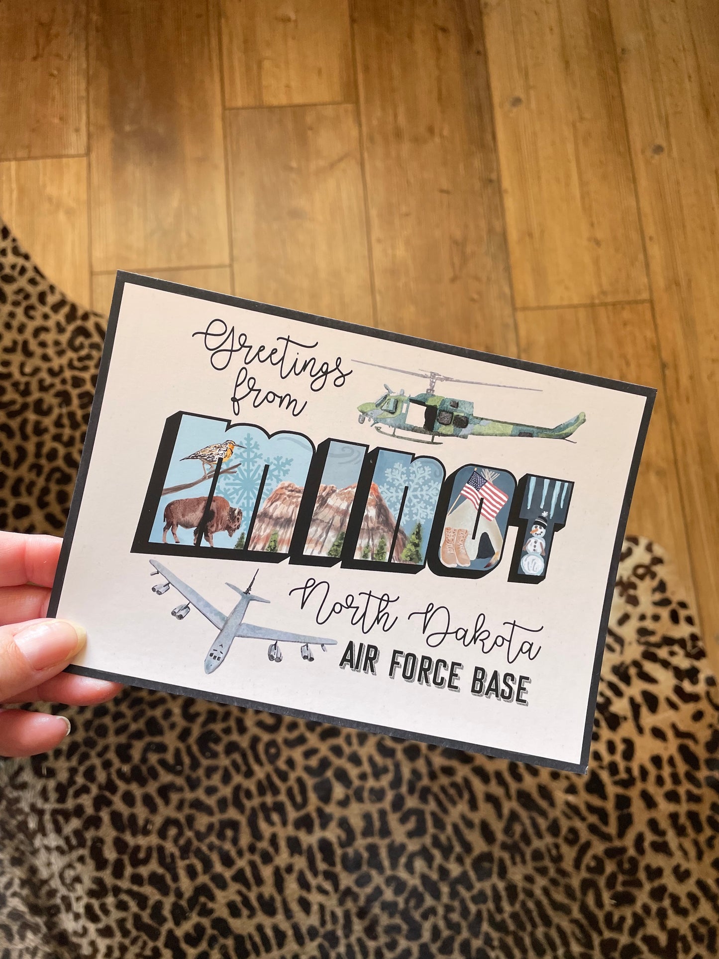 Air Force Base Post Card
