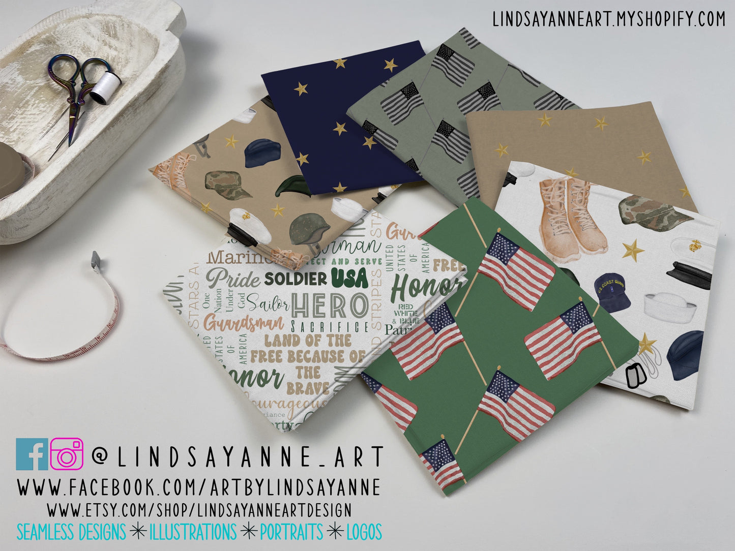 Military star - khaki
