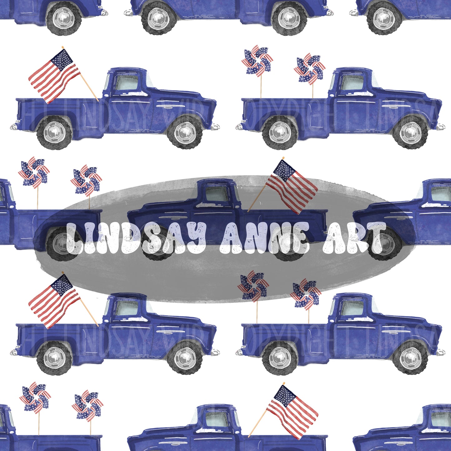 American Truck - white
