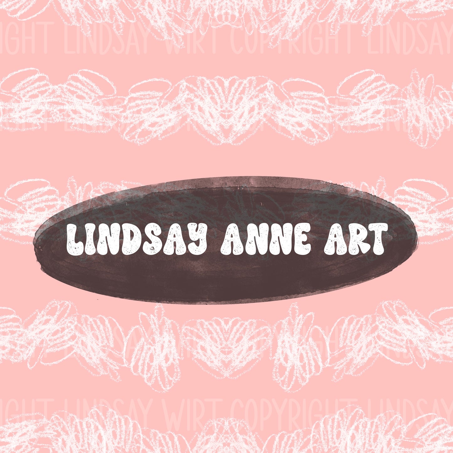 Chalkboard scribble stripe - eraser pink
