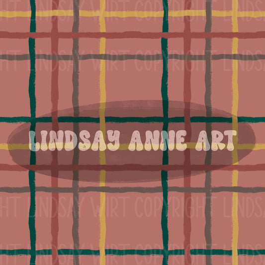 Clay Yarn plaid