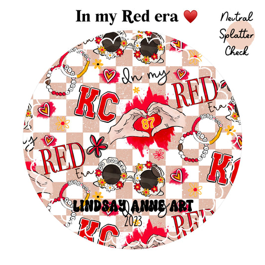 Checker Heart 87 In my RED era