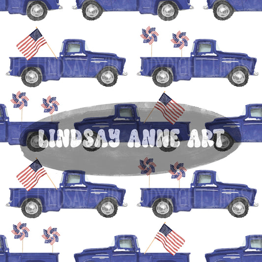 American Truck - white