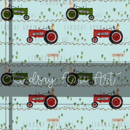 Bunny Farmer - blue