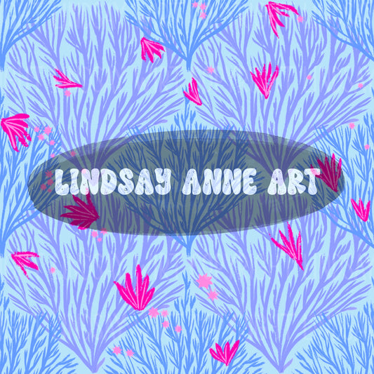 Ocean Blooms - lavender