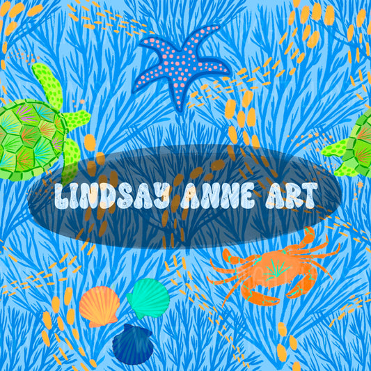 Livin' My best Sea Life - light blue