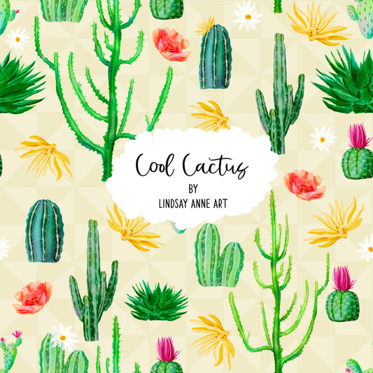 Cool Cactus - yellow creme