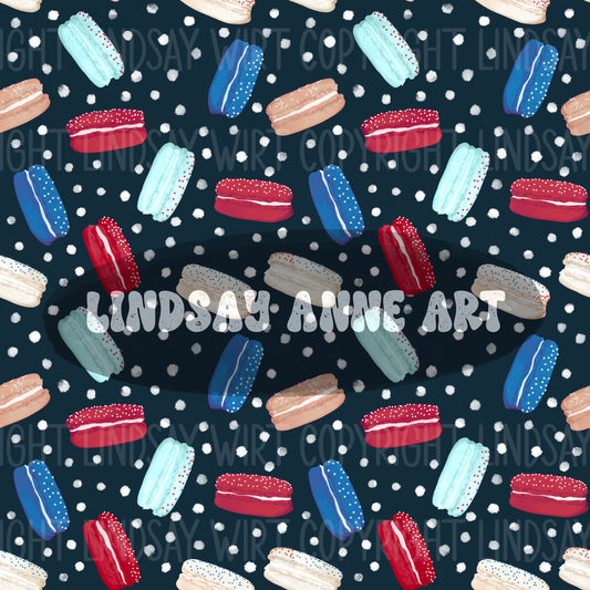 'Mercia Macaroons - dark navy