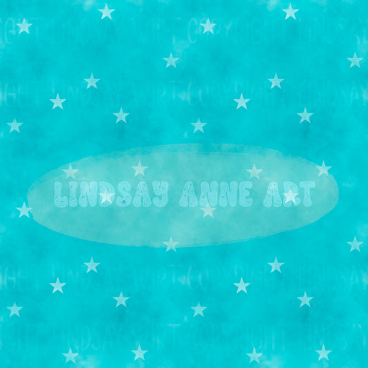 Watercolor American Star